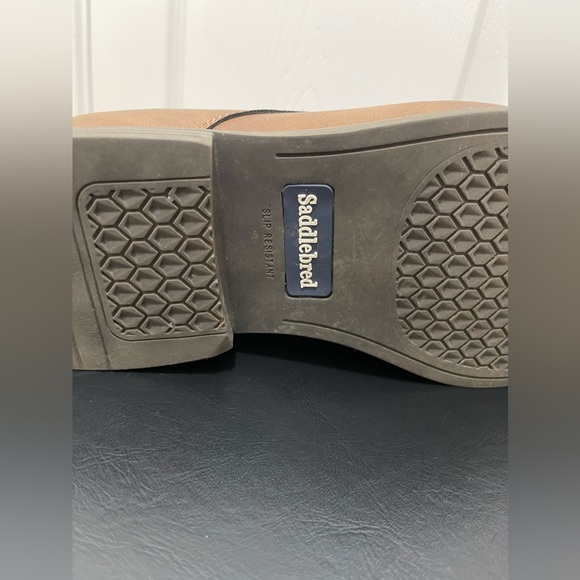 Saddlebred Men's Oxford Shoes Faux Leather Cap Toe Size 9 M - Picture 6 of 9